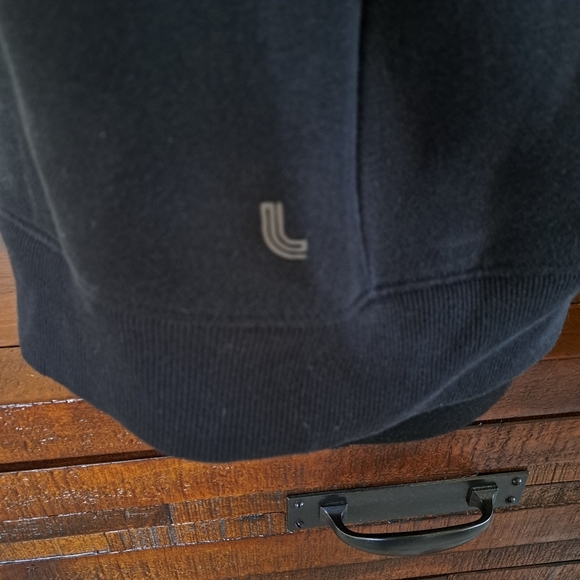 Lole Haf Zip Pullover Sweatshirt Women's XS Black Cozy Hooded Top NWT - Picture 6 of 12